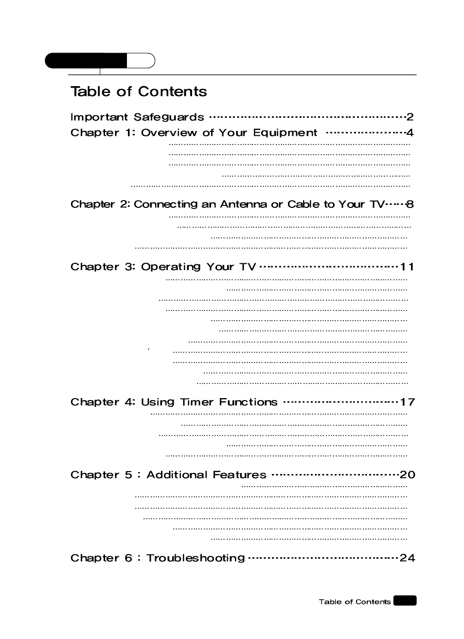 Daewoo DTQ 14V1FCN User Manual | Page 3 / 26