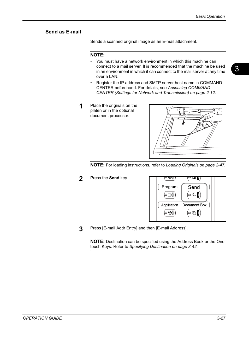 Send as e-mail | TA Triumph-Adler DC 2325 User Manual | Page 113 / 229