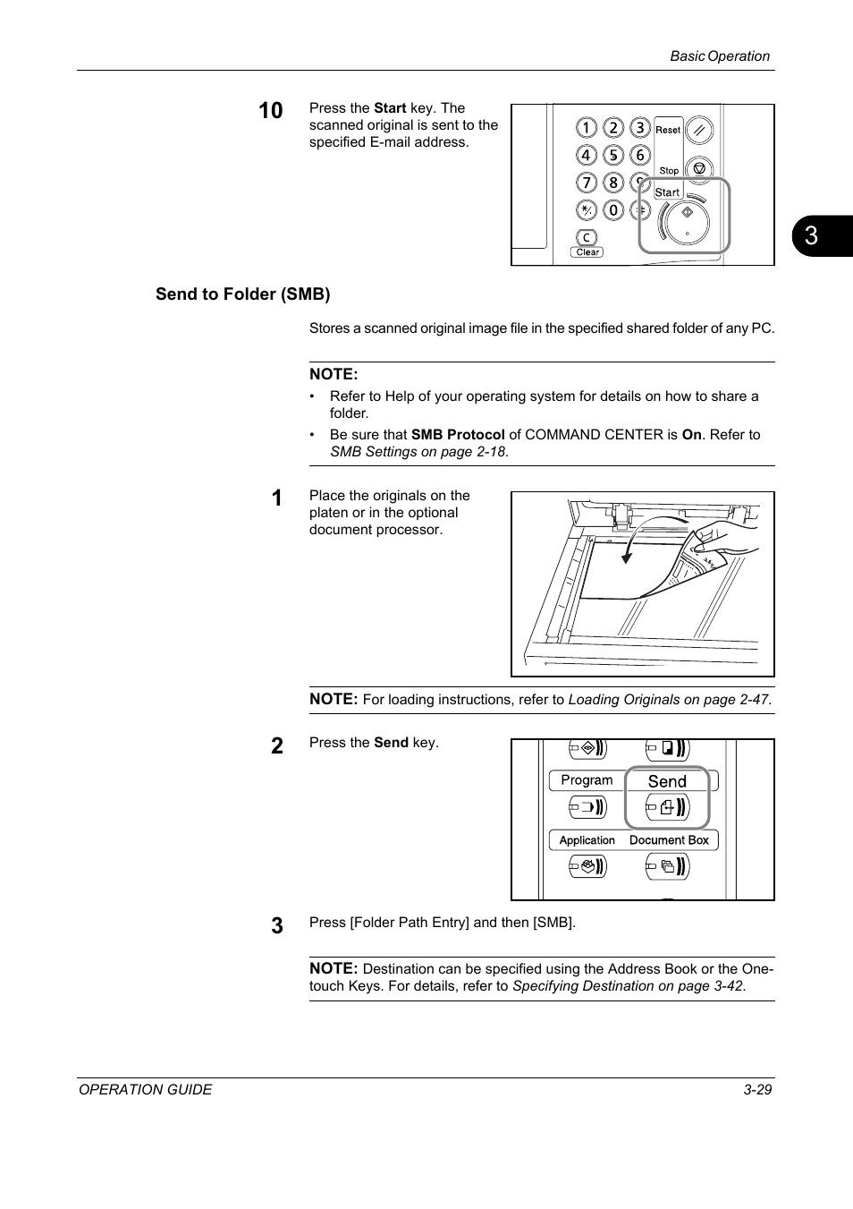 Send to folder (smb) | TA Triumph-Adler DC 2325 User Manual | Page 115 / 229