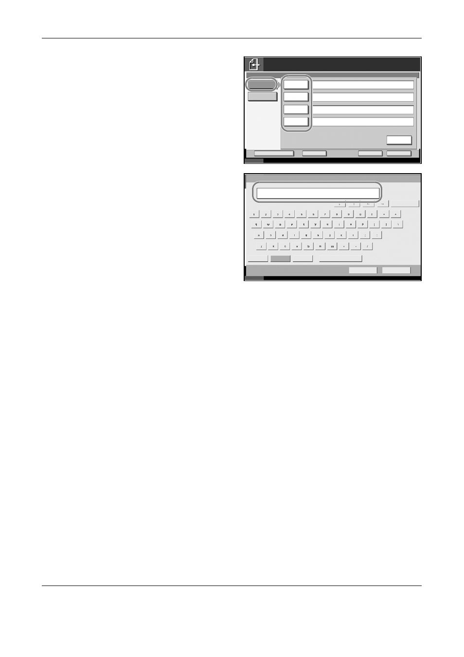 Basic operation 3-30 operation guide, Enter the destination data and press [ok, Ready to send | TA Triumph-Adler DC 2325 User Manual | Page 116 / 229