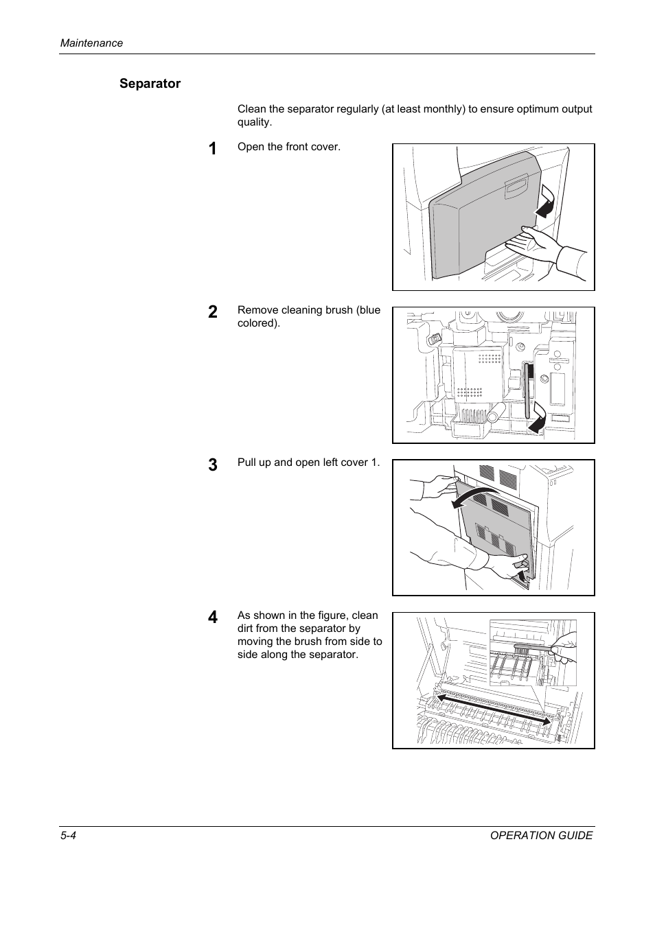 Separator | TA Triumph-Adler DC 2325 User Manual | Page 168 / 229
