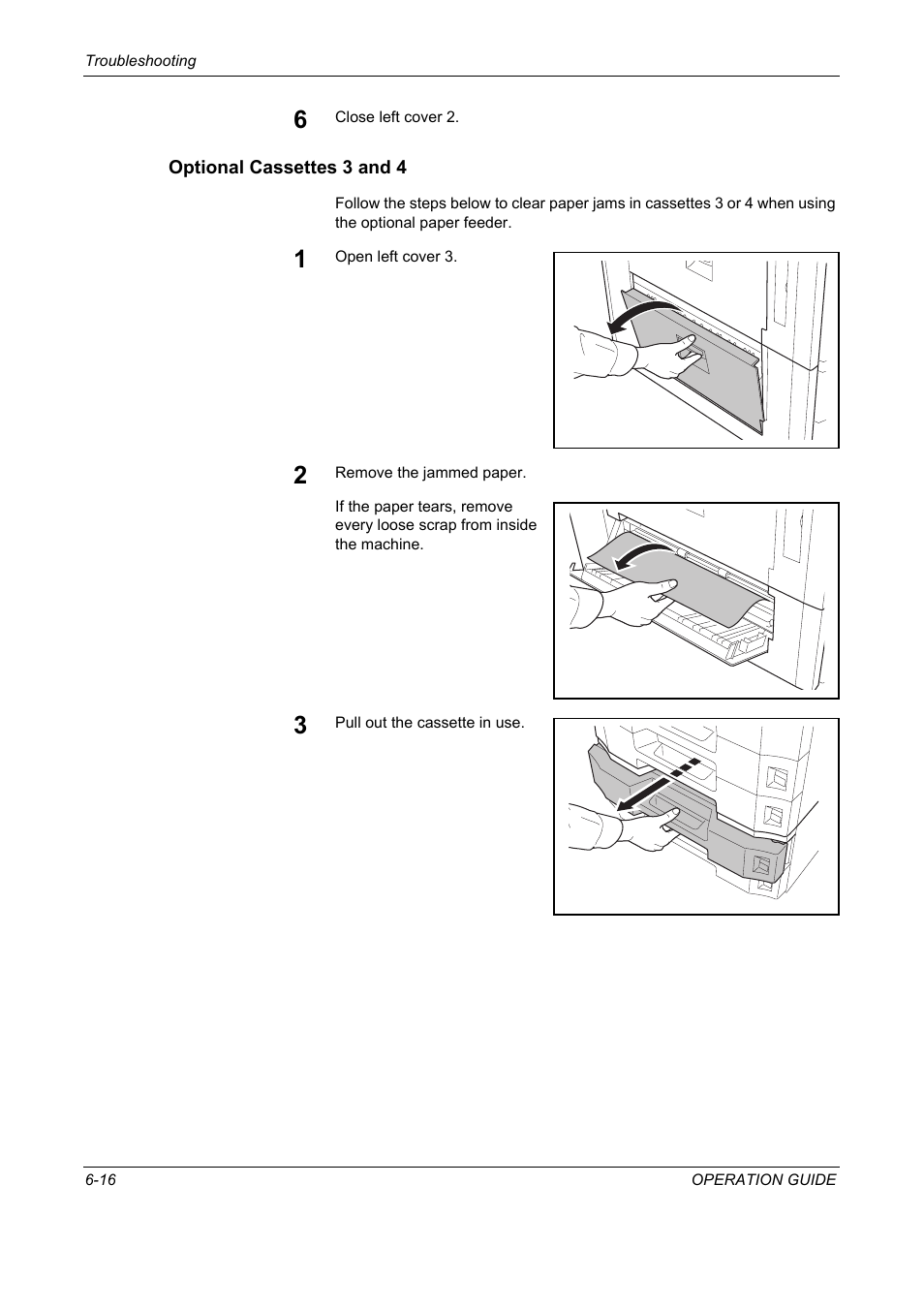 Optional cassettes 3 and 4 | TA Triumph-Adler DC 2325 User Manual | Page 196 / 229