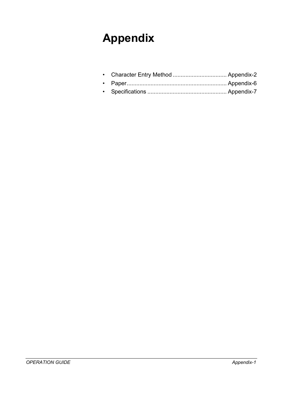 Appendix | TA Triumph-Adler DC 2325 User Manual | Page 209 / 229