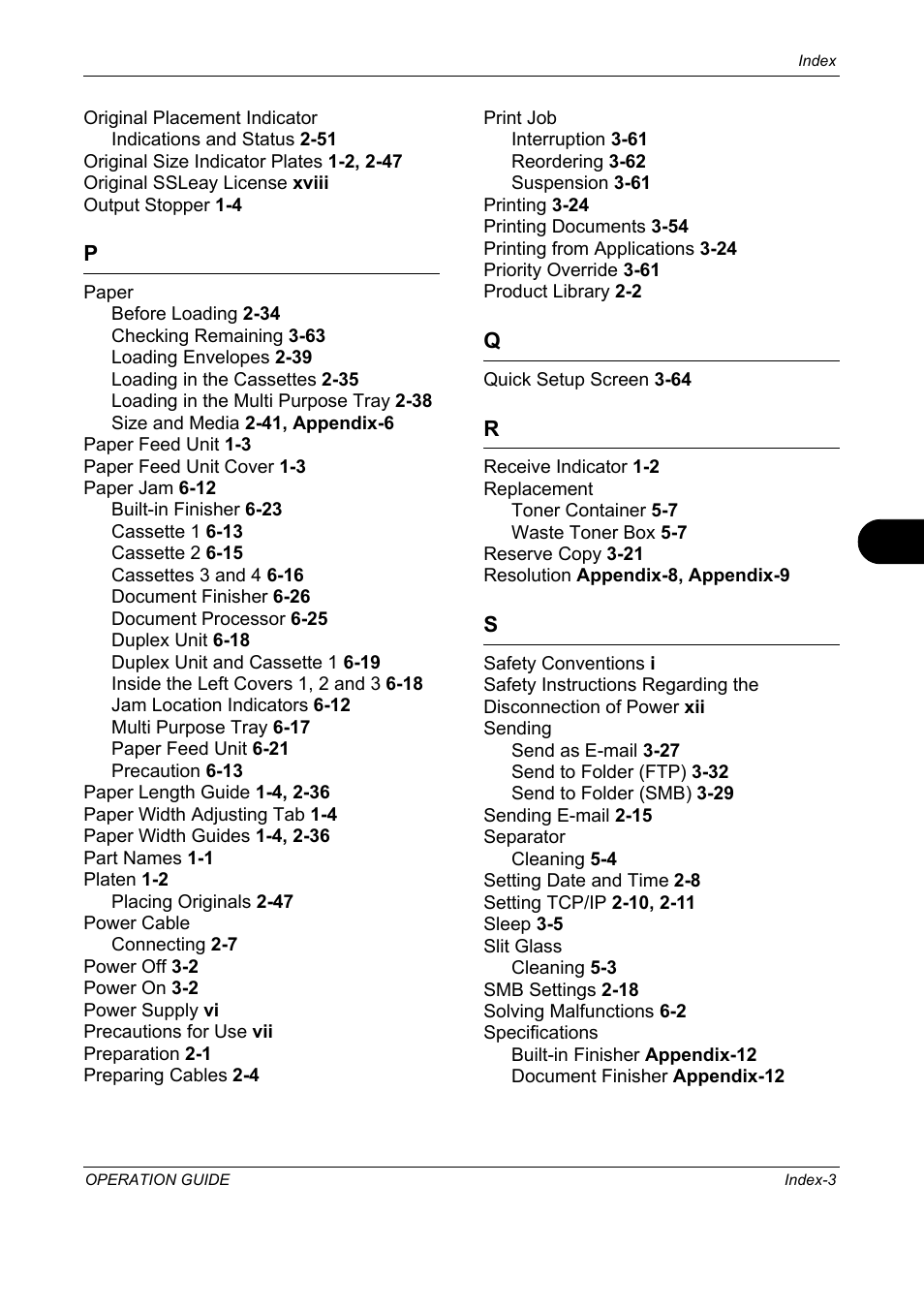 TA Triumph-Adler DC 2325 User Manual | Page 225 / 229