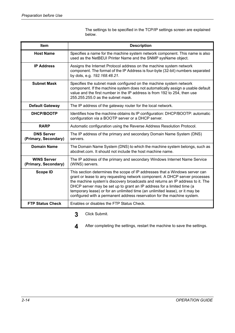 TA Triumph-Adler DC 2325 User Manual | Page 48 / 229
