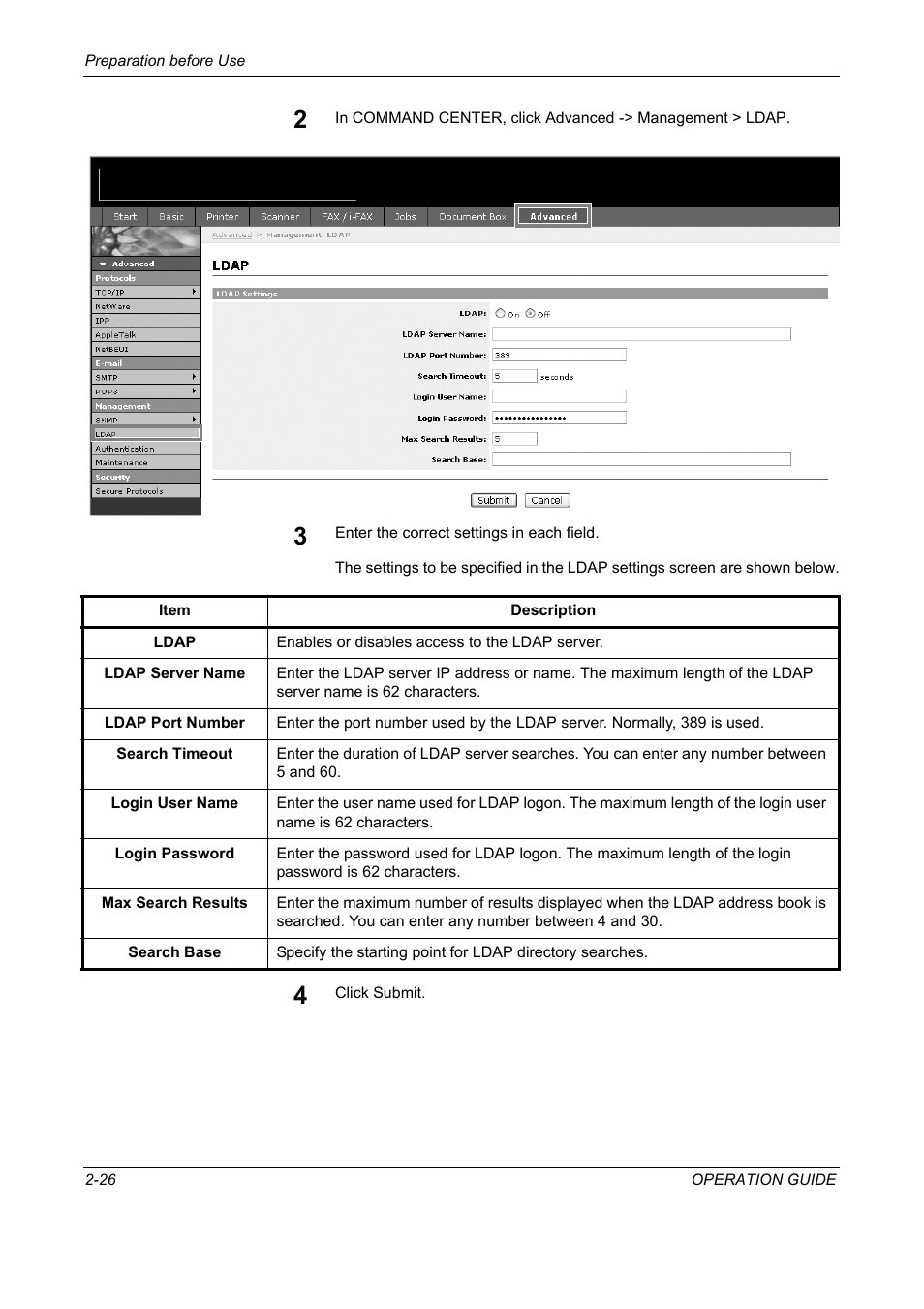 TA Triumph-Adler DC 2325 User Manual | Page 60 / 229