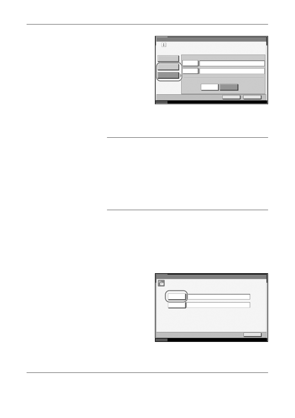 Login/logout, Preparation before use 2-28 operation guide, Press [ok | Enter the login user name and press [ok | TA Triumph-Adler DC 2325 User Manual | Page 62 / 229