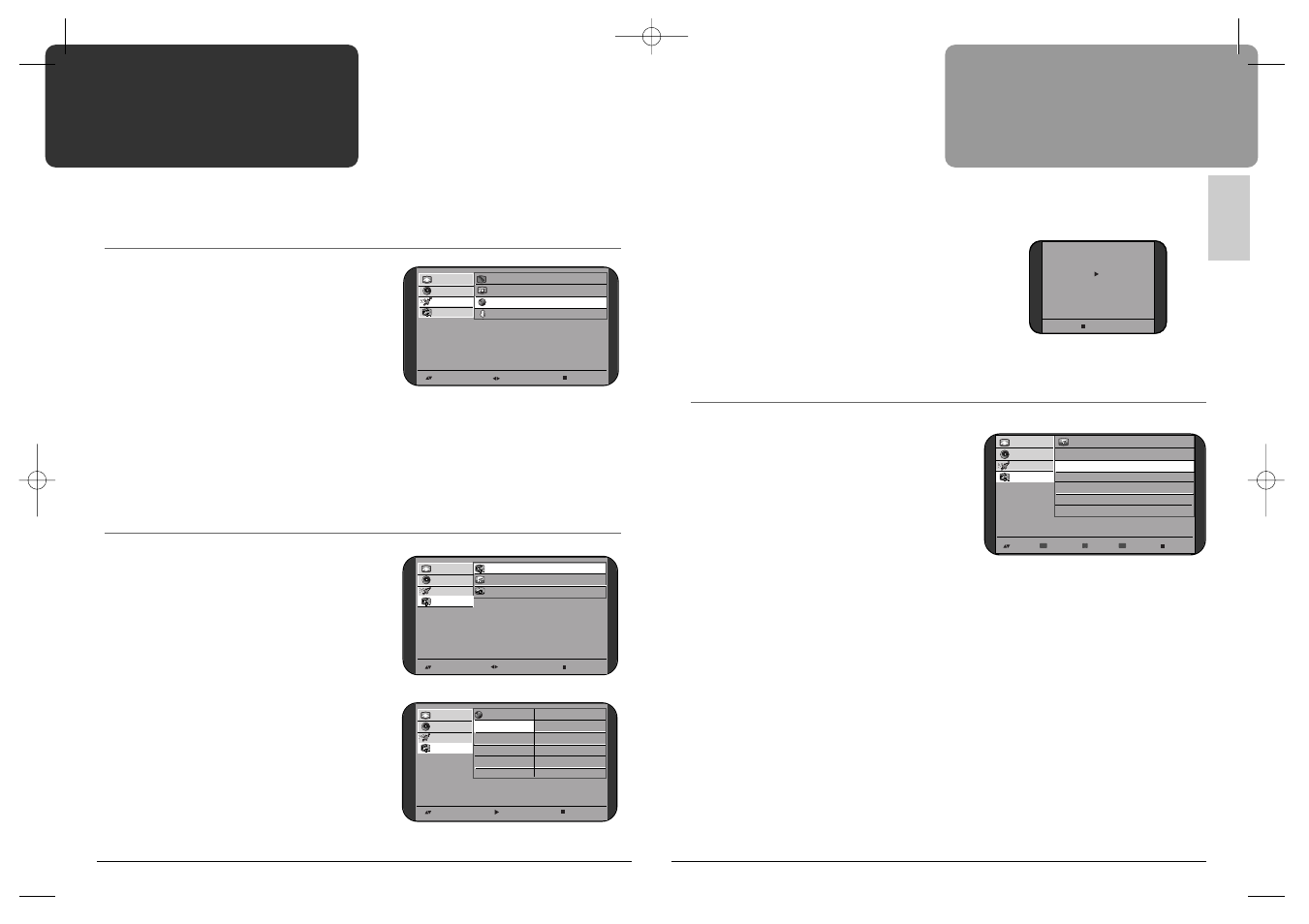 Installation, Programme editing, Language selection | Automatic tuning of tv channels | Daewoo DSL-17W1T User Manual | Page 10 / 18