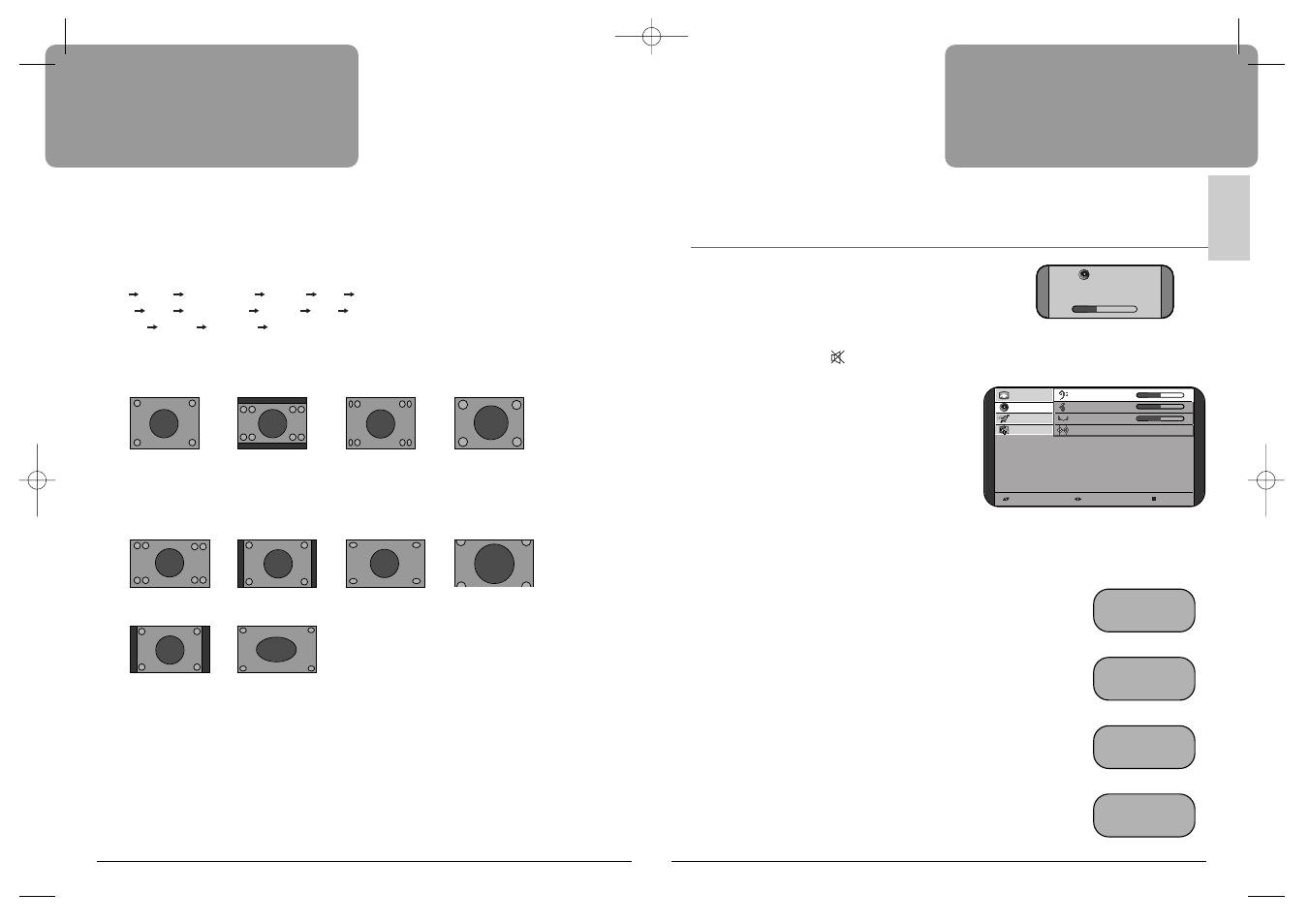 Daily use, Sound control, Volume control | Mute, Sound mode, Zoom (aspect ratio) control | Daewoo DSL-17W1T User Manual | Page 13 / 18