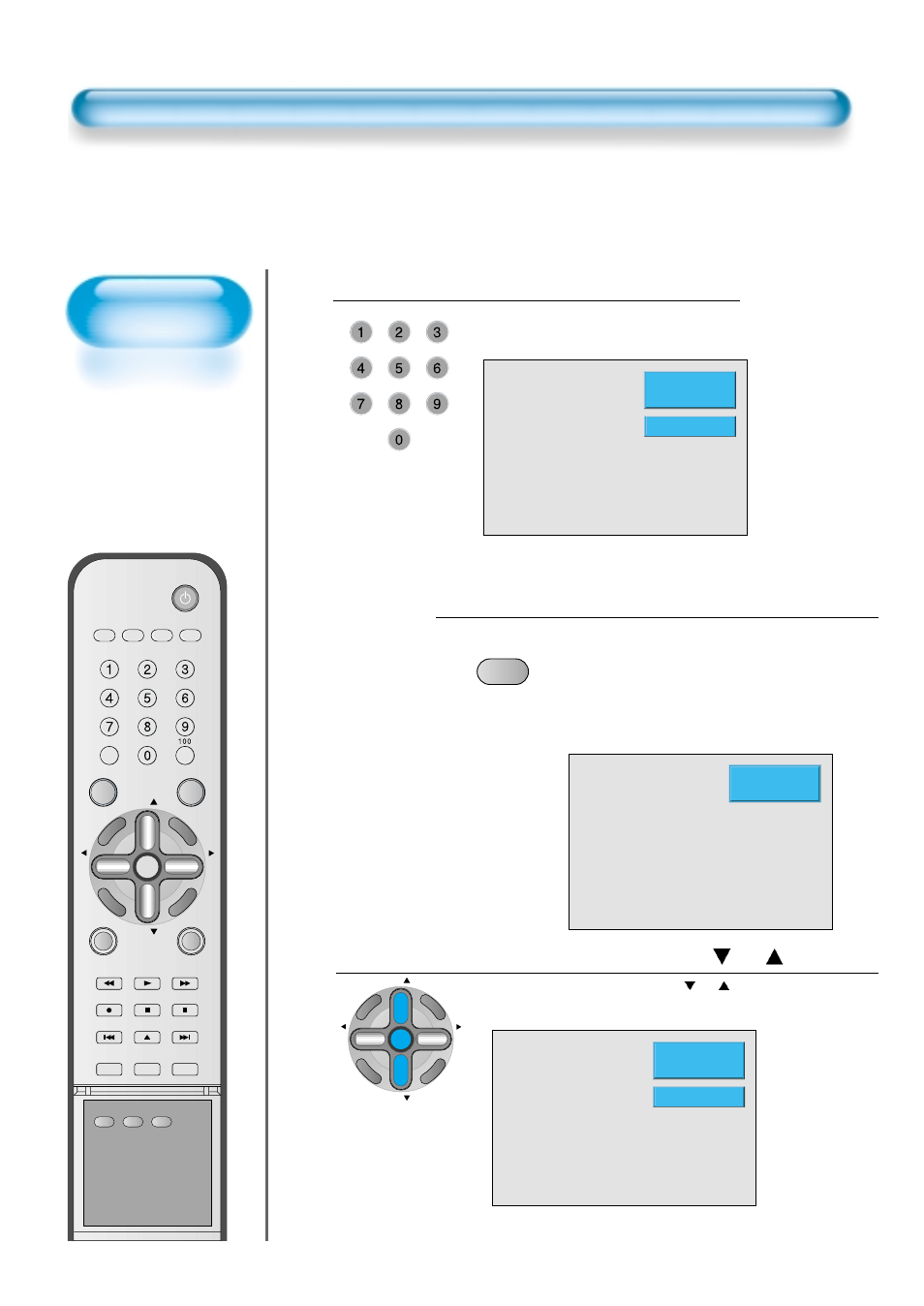 Press the “add/erase” button, Check the channel by pressing the “ ch ” button, Add/ erase | Daewoo DTS - 42 User Manual | Page 24 / 79