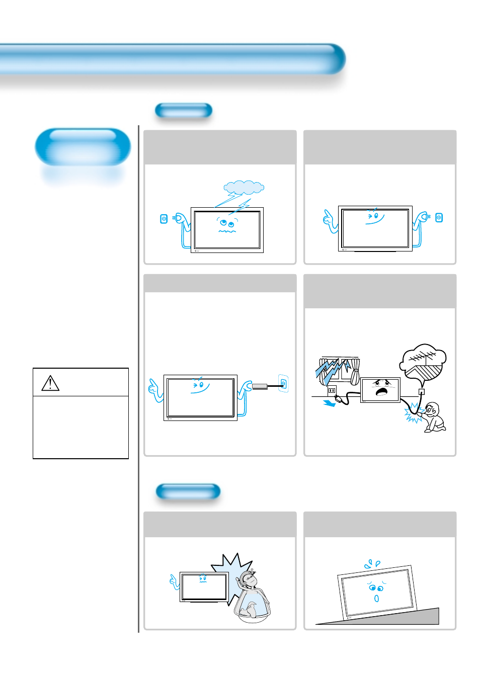 Safety precautions, Always obey all safety messages, Warning | Power installation | Daewoo DTS - 42 User Manual | Page 6 / 79