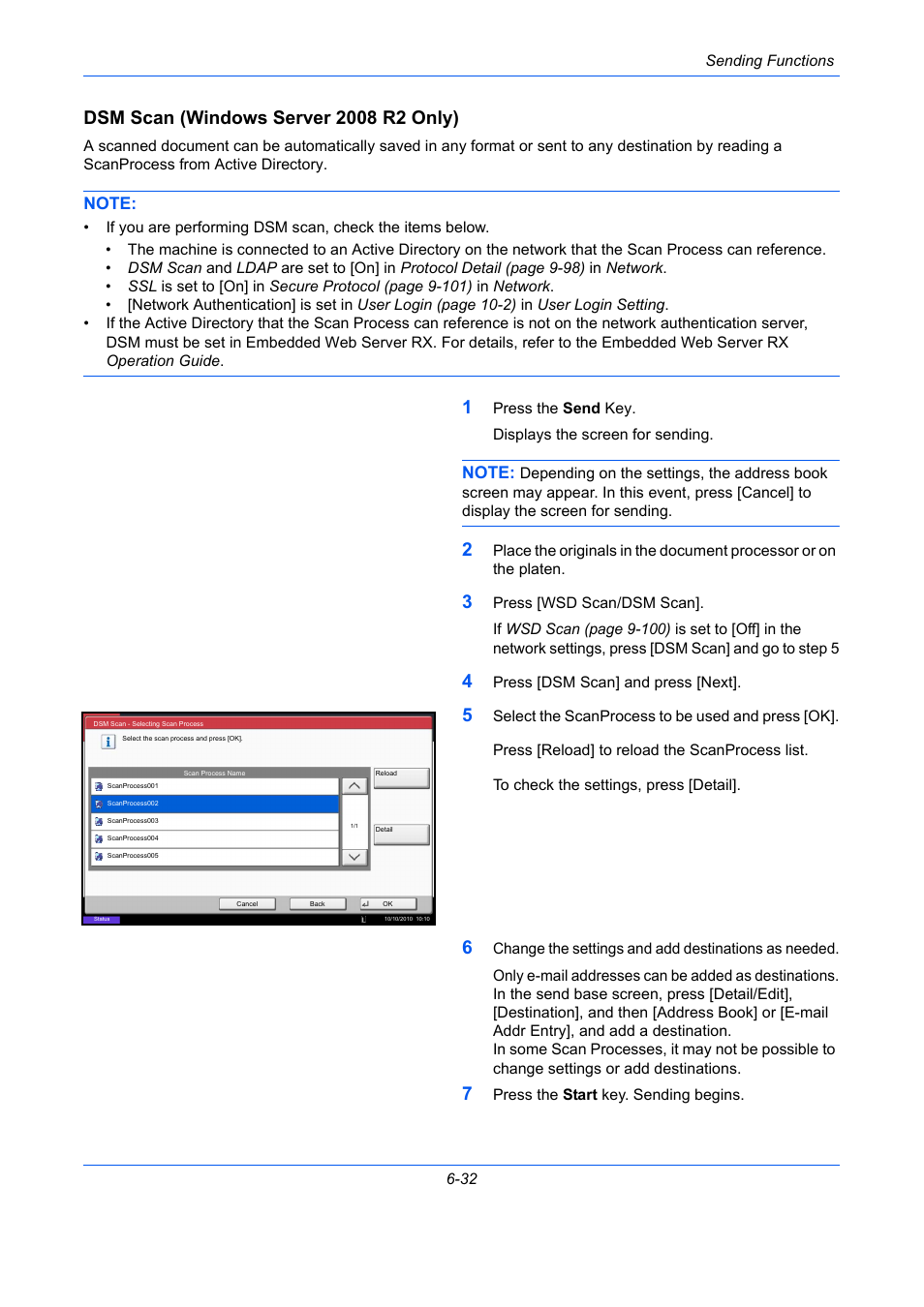 Dsm scan (windows server 2008 r2 only) | TA Triumph-Adler DC 2435 User Manual | Page 244 / 568