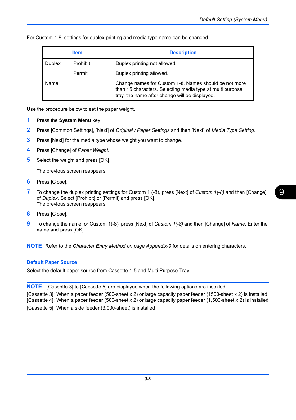 TA Triumph-Adler DC 2435 User Manual | Page 307 / 568