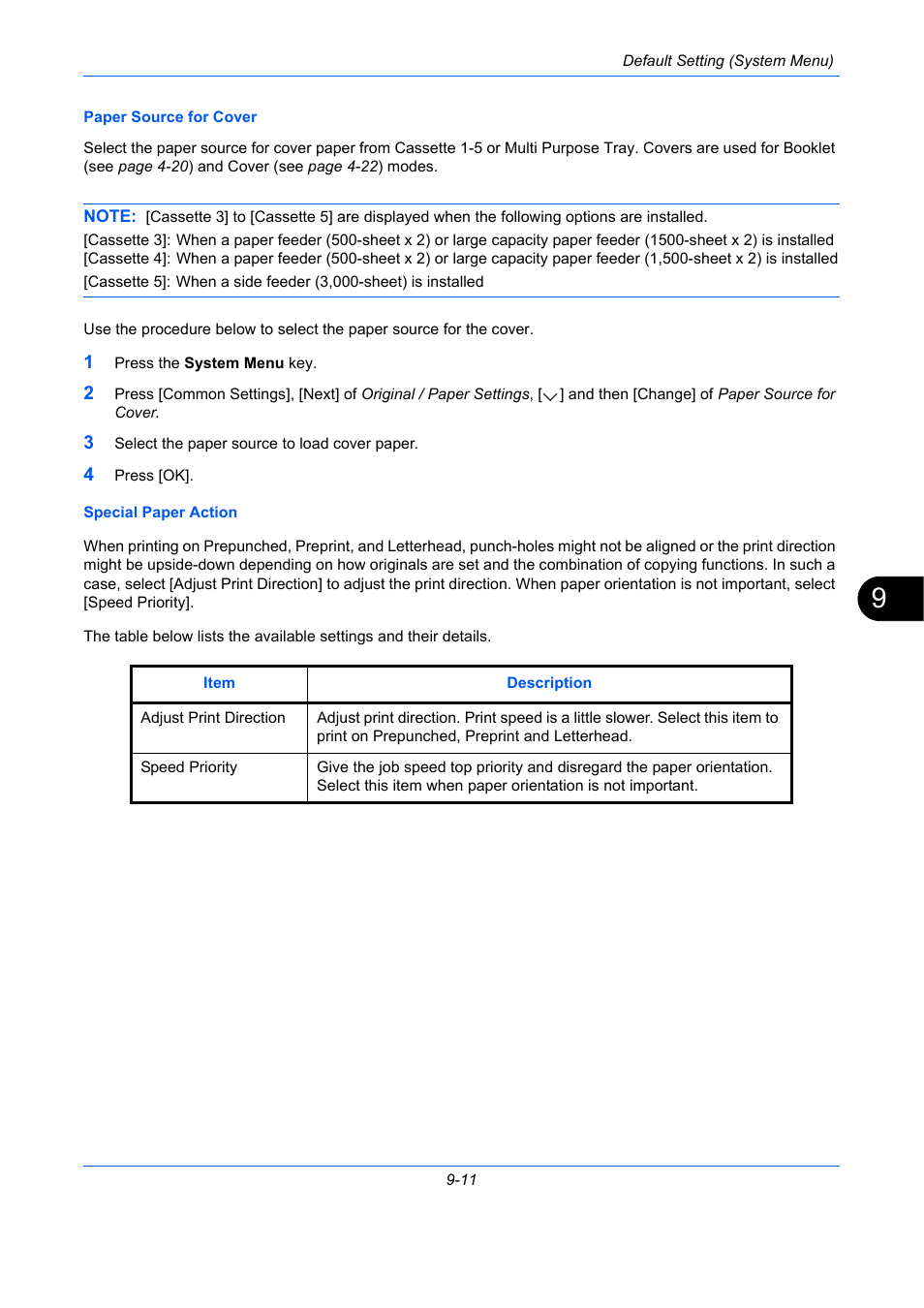 Ge 9-11) | TA Triumph-Adler DC 2435 User Manual | Page 309 / 568