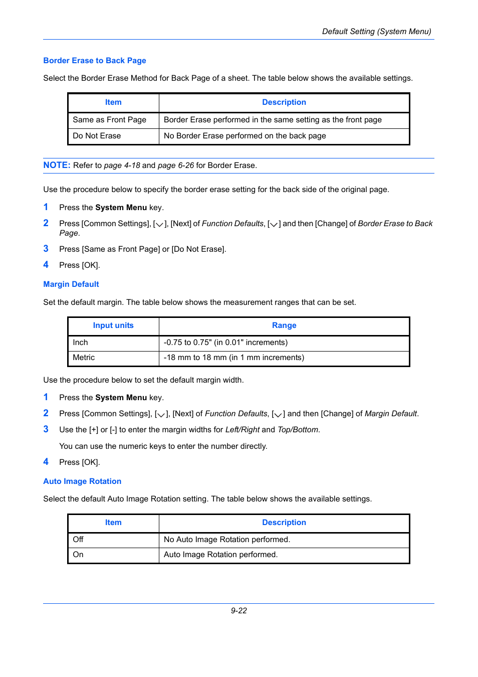 Ge 9-22, E 9-22) | TA Triumph-Adler DC 2435 User Manual | Page 320 / 568