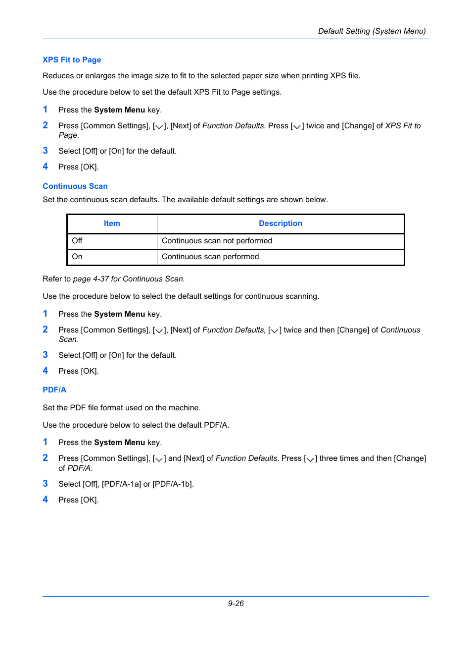 Age 9-26), Ge 9-26 | TA Triumph-Adler DC 2435 User Manual | Page 324 / 568