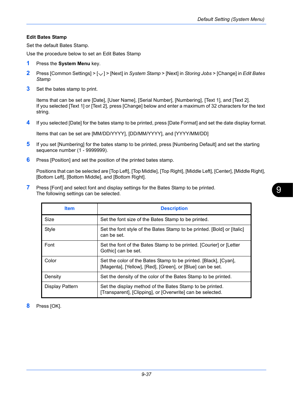 TA Triumph-Adler DC 2435 User Manual | Page 335 / 568