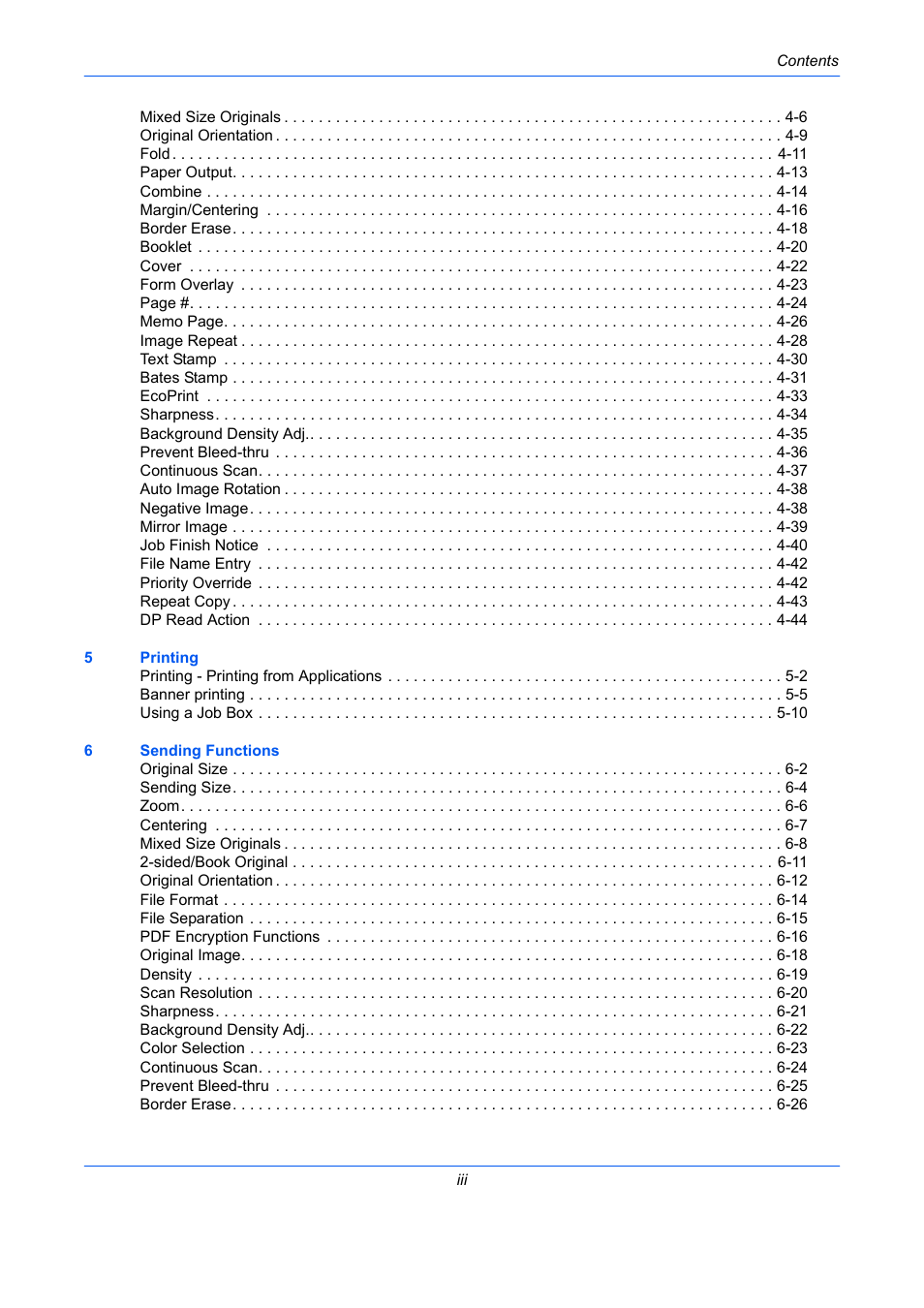 TA Triumph-Adler DC 2435 User Manual | Page 5 / 568