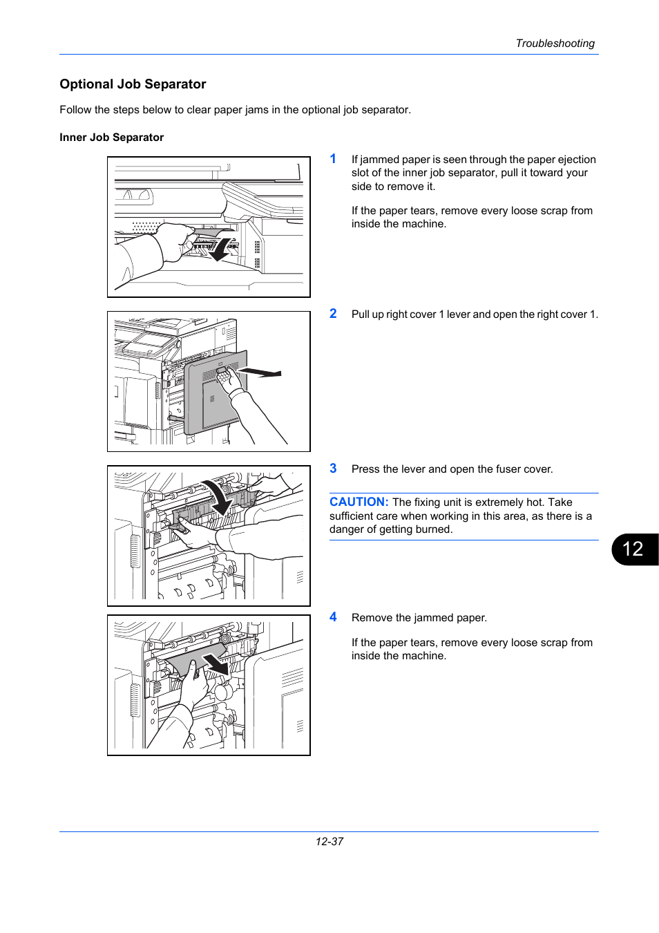 Optional job separator | TA Triumph-Adler DC 2435 User Manual | Page 503 / 568