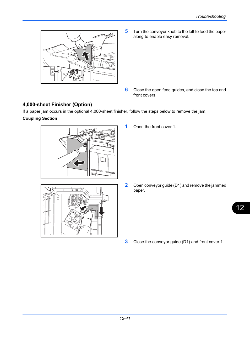 4,000-sheet finisher (option) | TA Triumph-Adler DC 2435 User Manual | Page 507 / 568