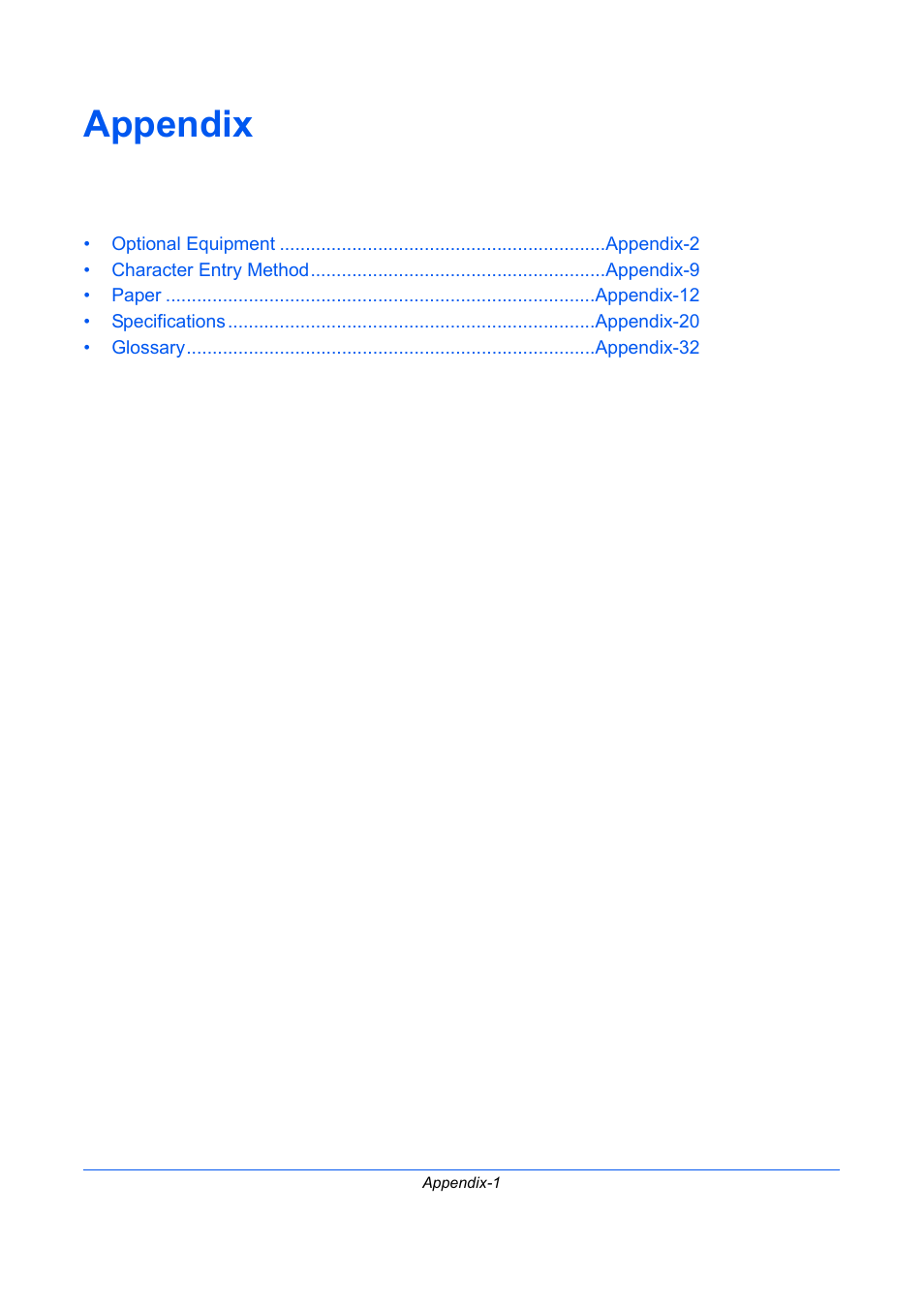 Appendix | TA Triumph-Adler DC 2435 User Manual | Page 519 / 568