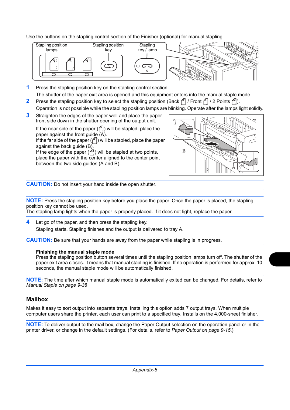 Mailbox | TA Triumph-Adler DC 2435 User Manual | Page 523 / 568