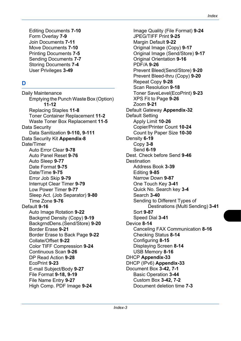 TA Triumph-Adler DC 2435 User Manual | Page 557 / 568