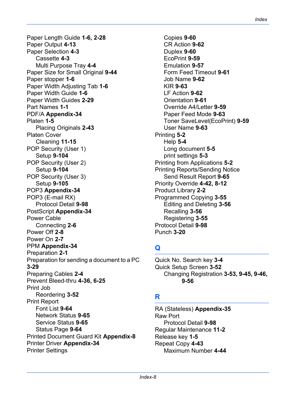 TA Triumph-Adler DC 2435 User Manual | Page 562 / 568