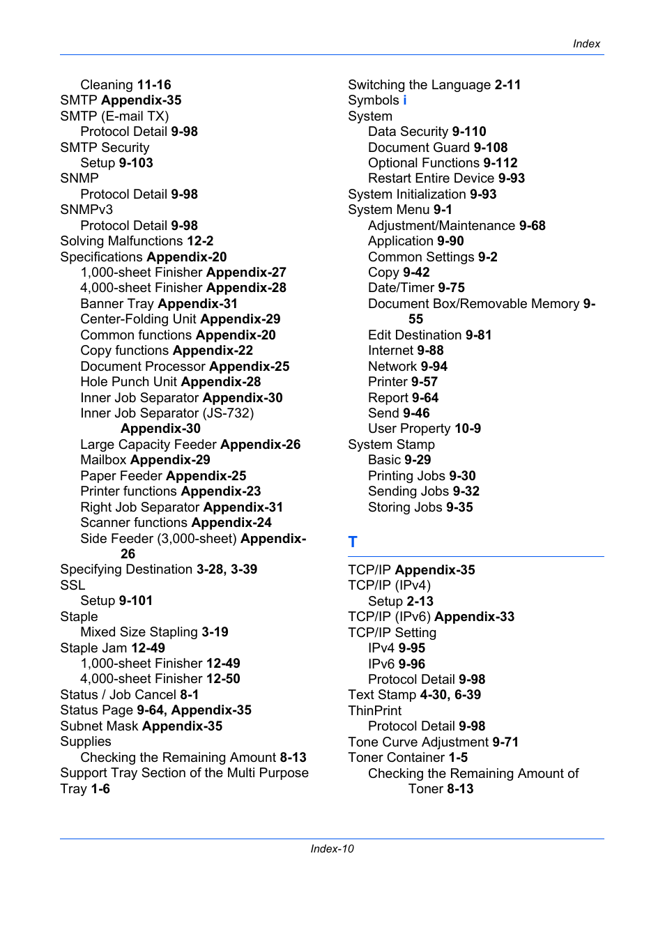 TA Triumph-Adler DC 2435 User Manual | Page 564 / 568