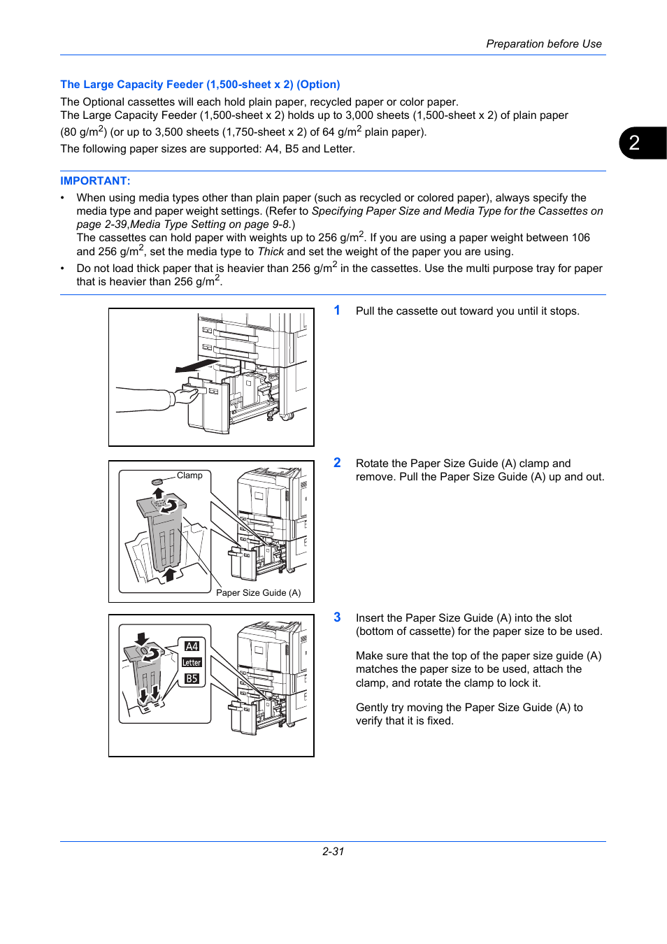 TA Triumph-Adler DC 2435 User Manual | Page 77 / 568