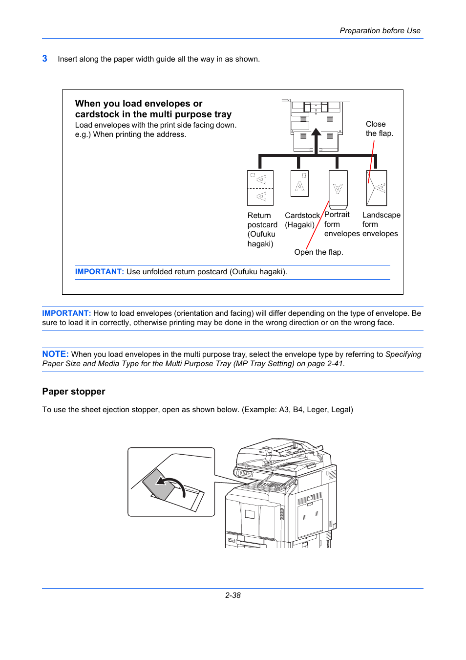 Paper stopper | TA Triumph-Adler DC 2435 User Manual | Page 84 / 568