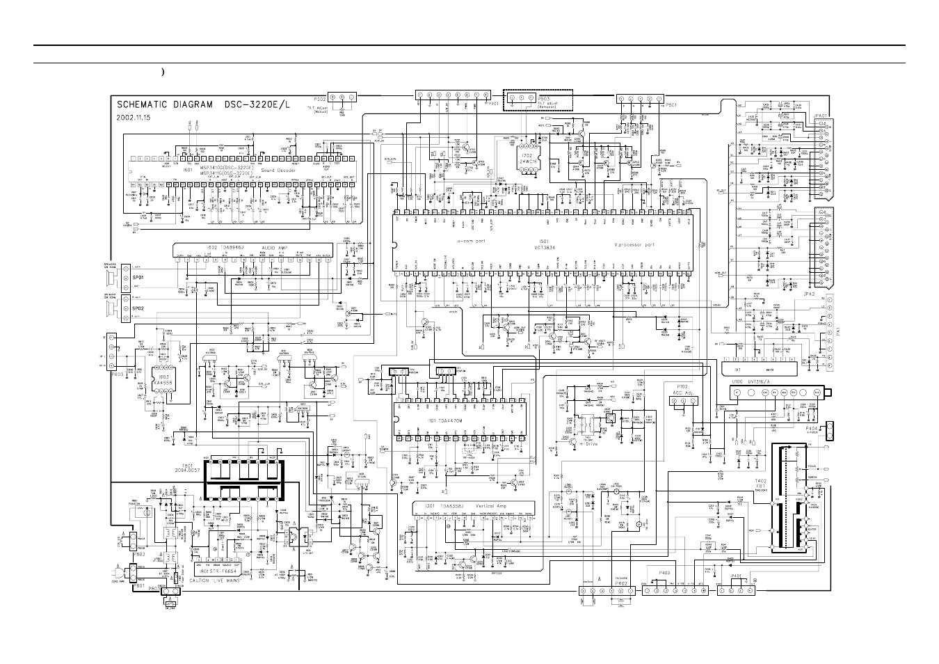 Service manual sc-150 | Daewoo DSC-3220E/3220L User Manual | Page 84 / 86