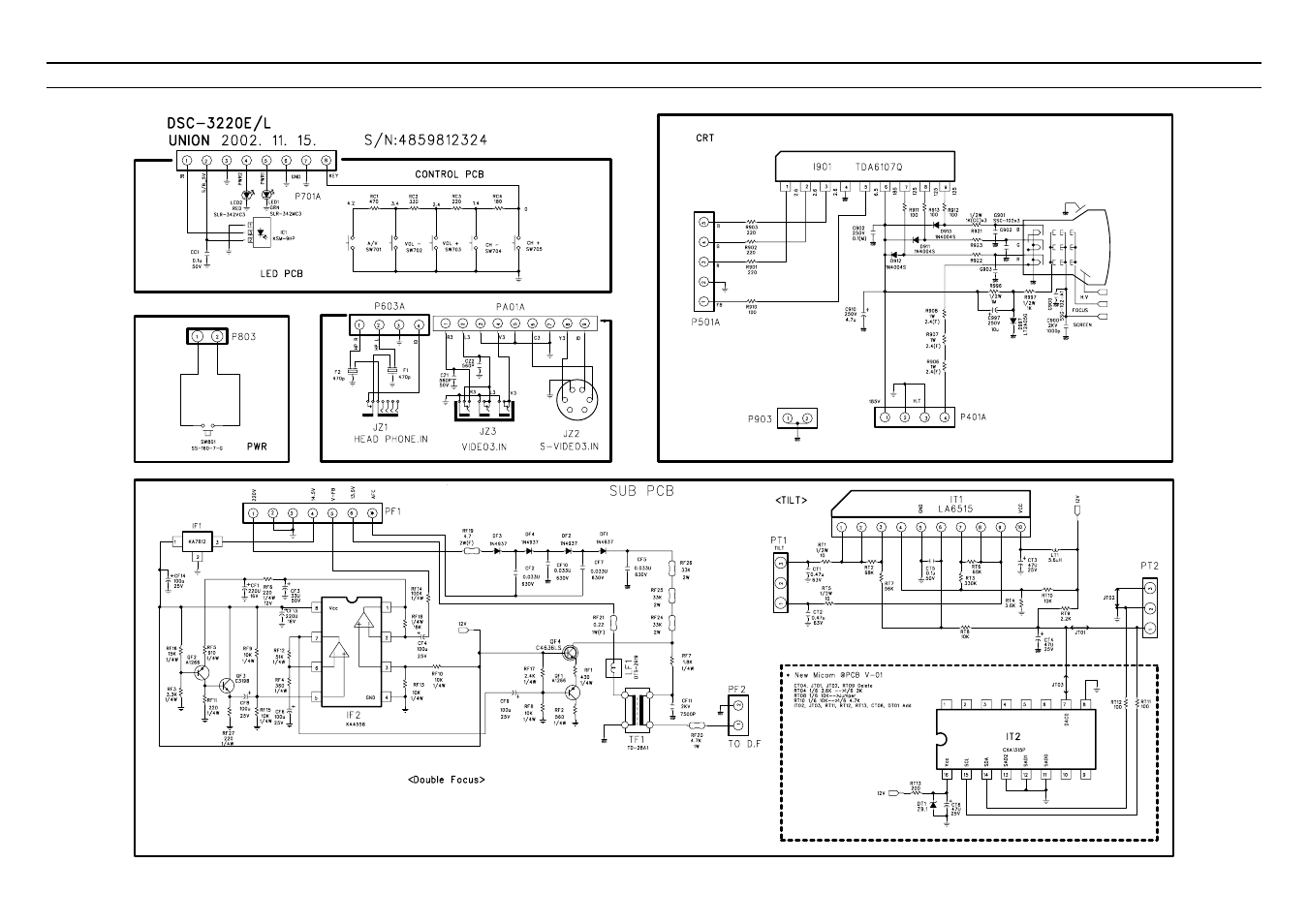 Service manual sc-150 | Daewoo DSC-3220E/3220L User Manual | Page 85 / 86