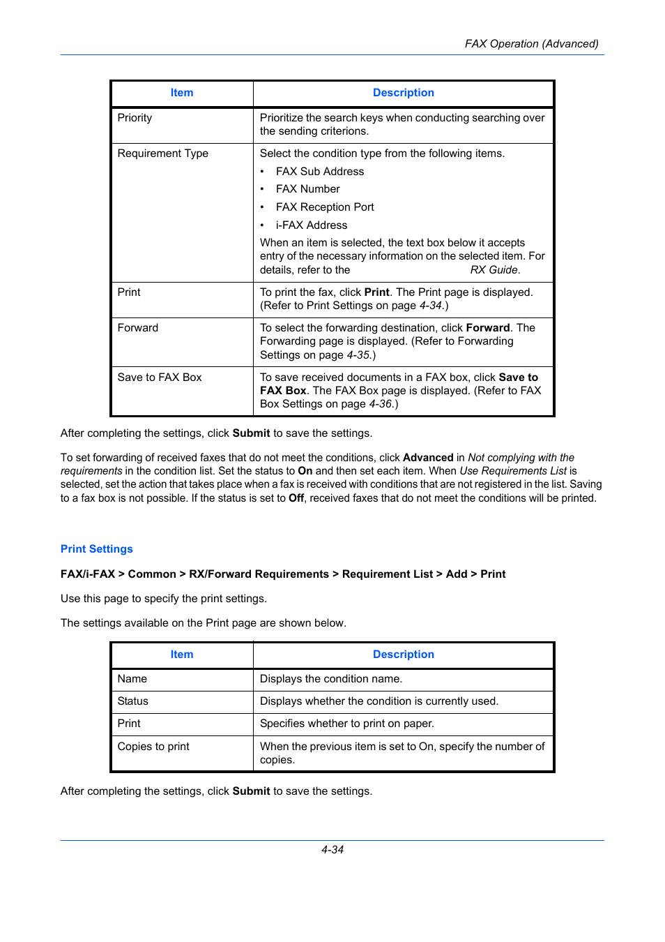 TA Triumph-Adler DC 2435 User Manual | Page 102 / 250