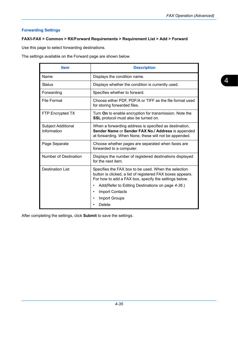 TA Triumph-Adler DC 2435 User Manual | Page 103 / 250