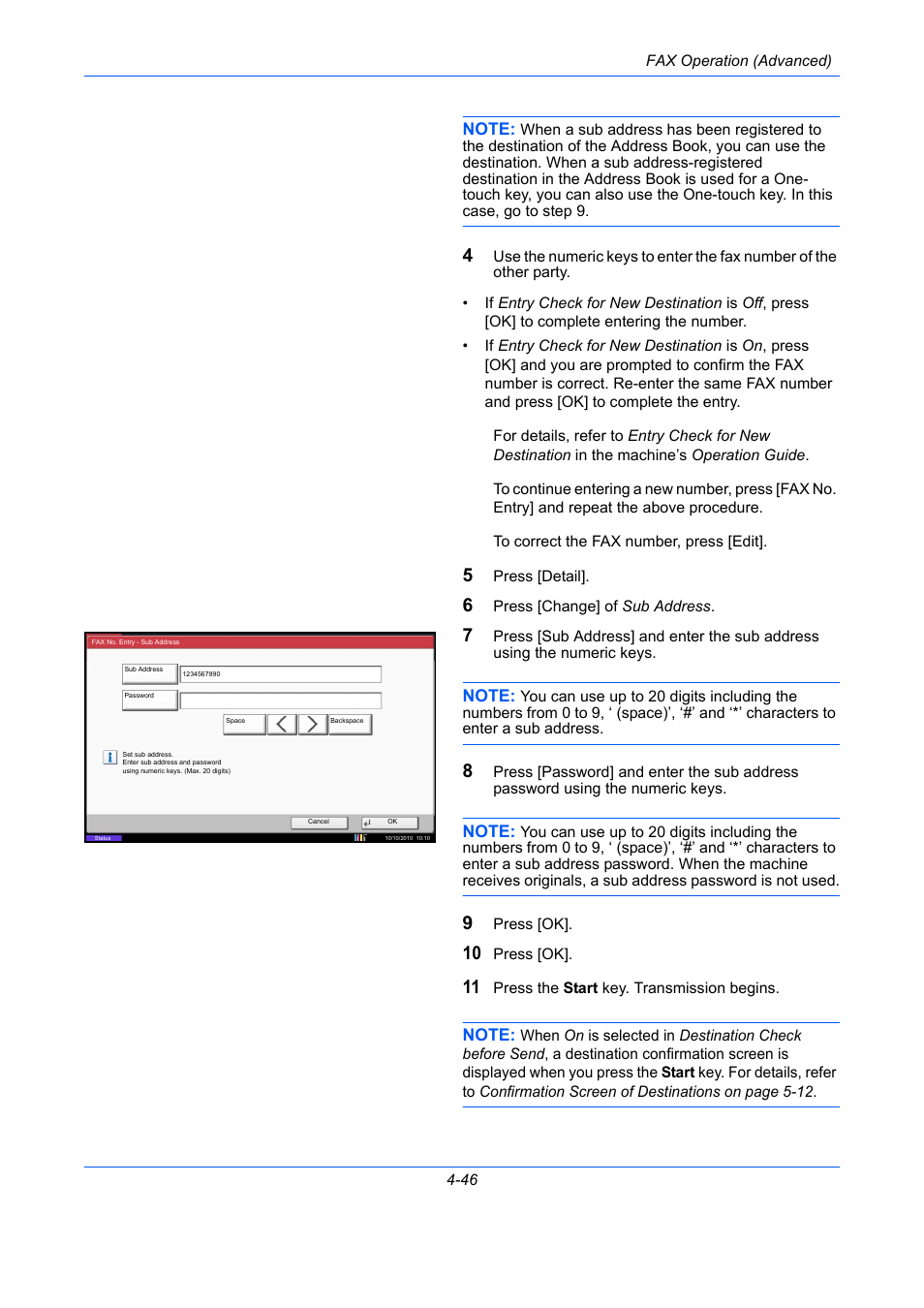 TA Triumph-Adler DC 2435 User Manual | Page 114 / 250