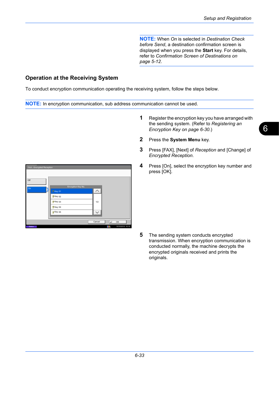 Operation at the receiving system | TA Triumph-Adler DC 2435 User Manual | Page 181 / 250