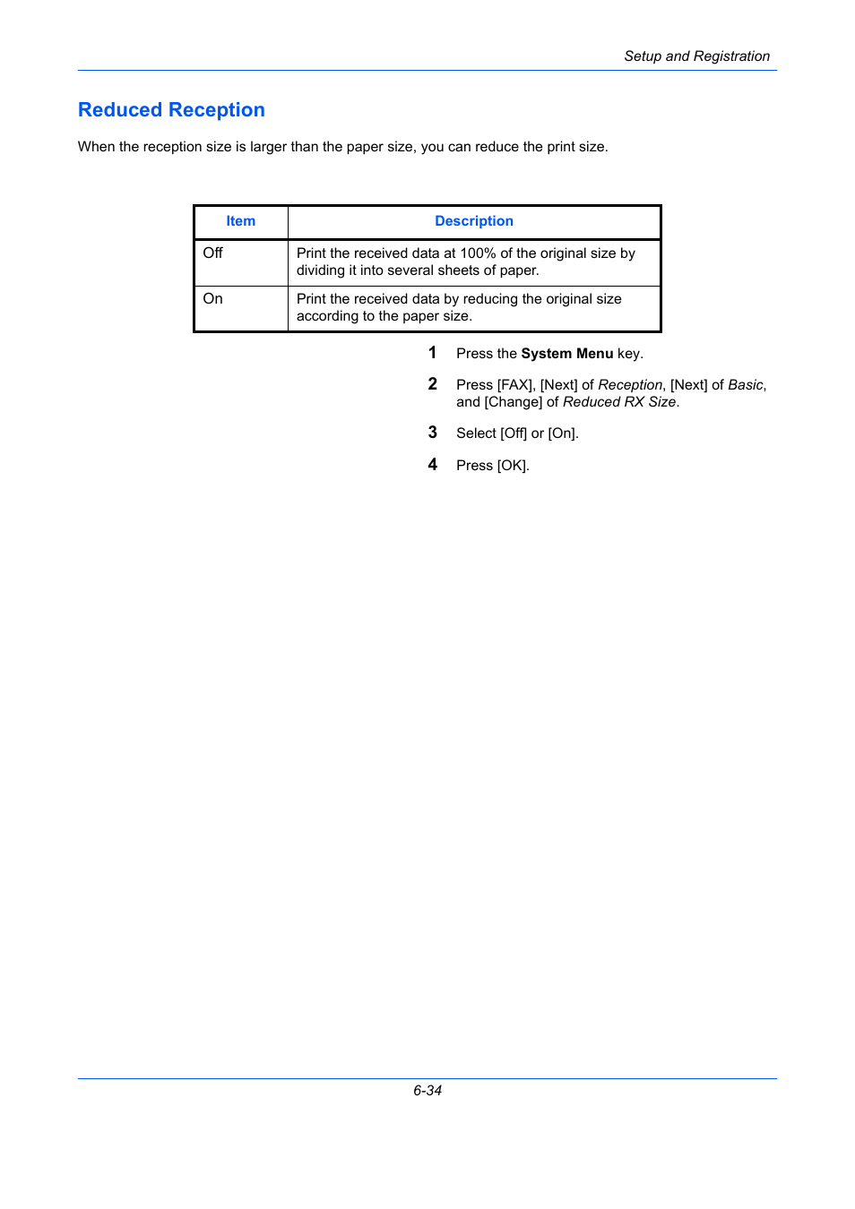 Reduced reception, Reduced reception -34 | TA Triumph-Adler DC 2435 User Manual | Page 182 / 250