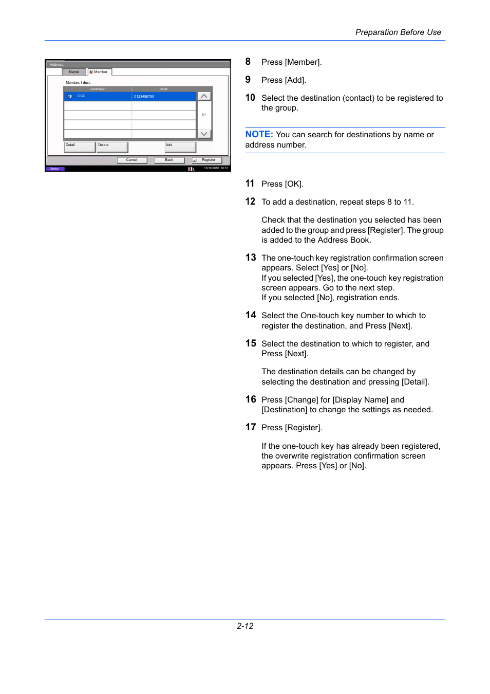 TA Triumph-Adler DC 2435 User Manual | Page 36 / 250