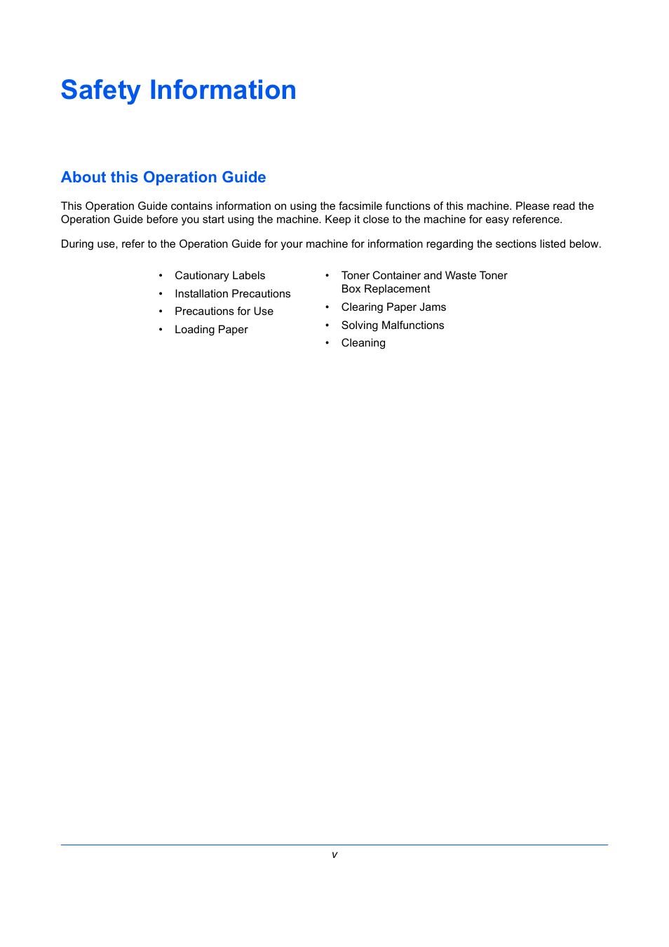 Safety information, About this operation guide | TA Triumph-Adler DC 2435 User Manual | Page 7 / 250