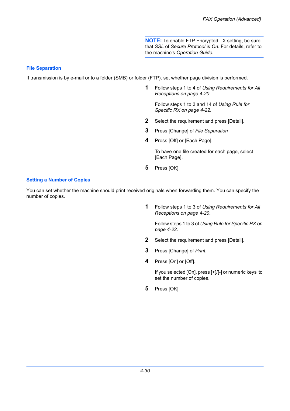 TA Triumph-Adler DC 2435 User Manual | Page 98 / 250