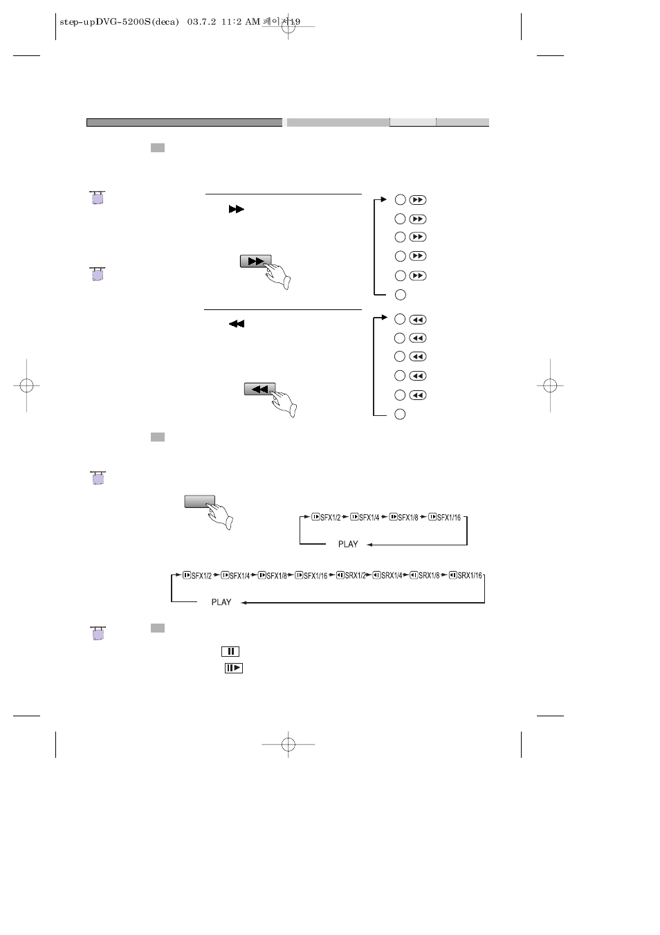 Daewoo DVG-5200S User Manual | Page 20 / 39