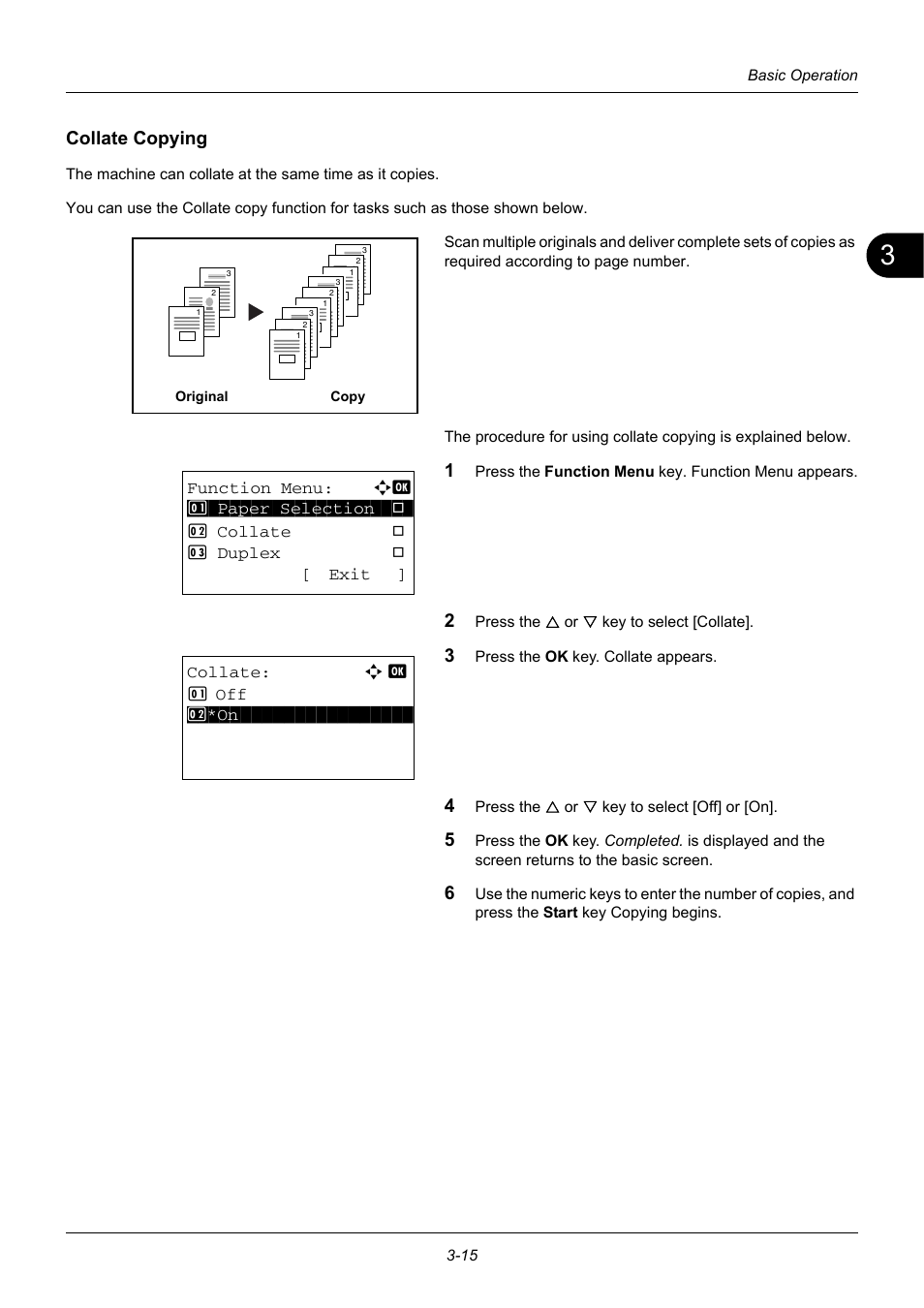 Collate copying | TA Triumph-Adler DC 6140L User Manual | Page 105 / 446