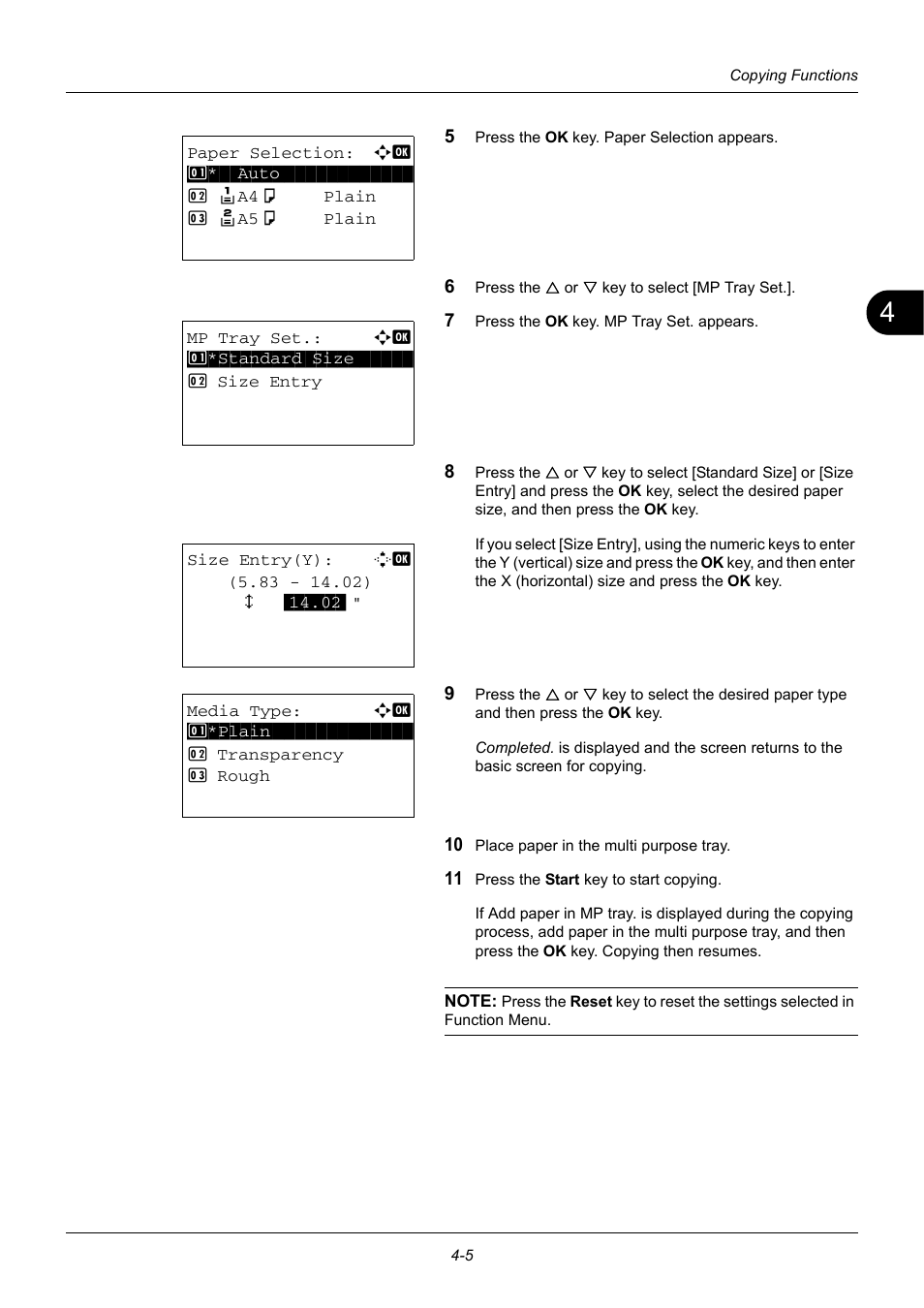 TA Triumph-Adler DC 6140L User Manual | Page 125 / 446