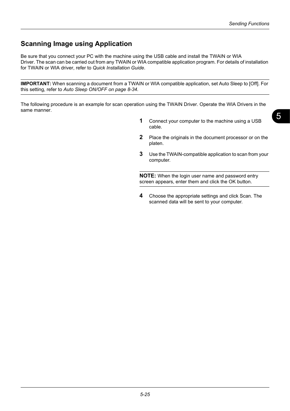 Scanning image using application, Scanning image using application -25 | TA Triumph-Adler DC 6140L User Manual | Page 163 / 446