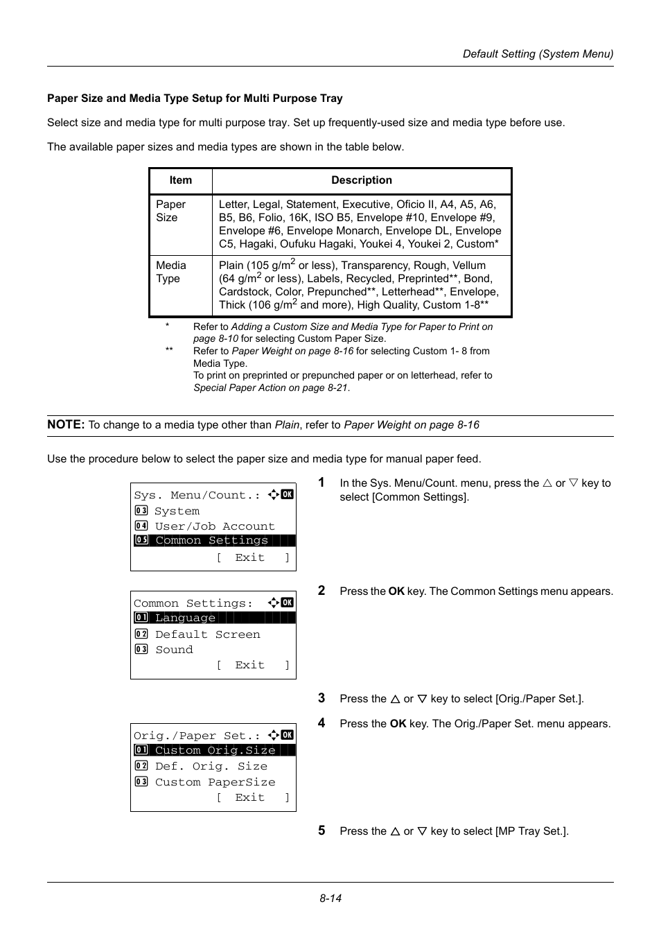 TA Triumph-Adler DC 6140L User Manual | Page 210 / 446