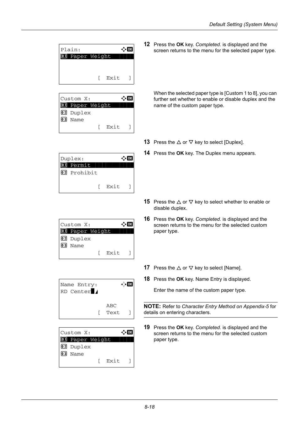 TA Triumph-Adler DC 6140L User Manual | Page 214 / 446