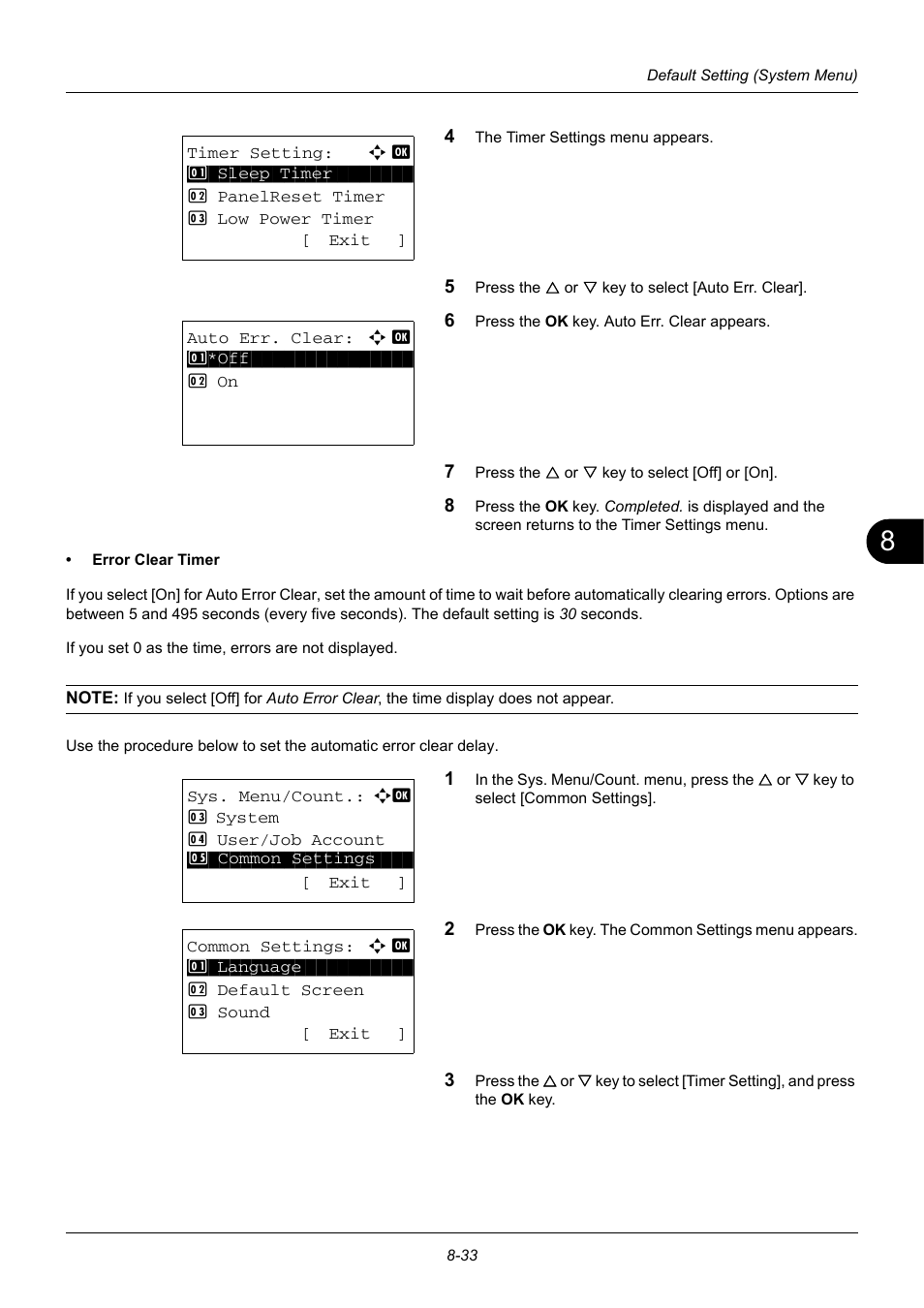 TA Triumph-Adler DC 6140L User Manual | Page 229 / 446