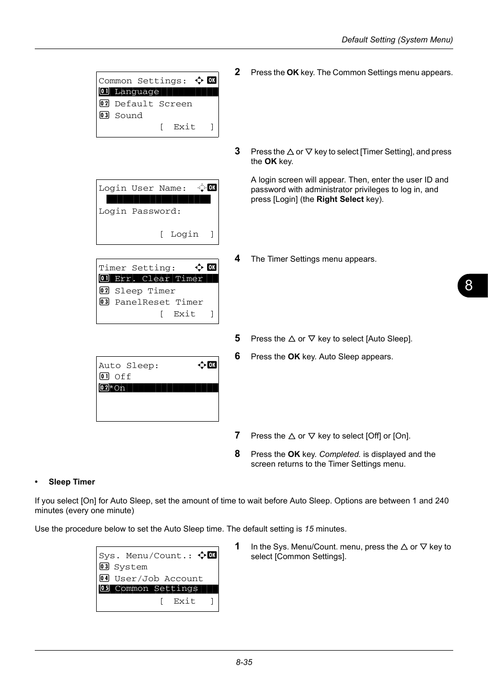 TA Triumph-Adler DC 6140L User Manual | Page 231 / 446