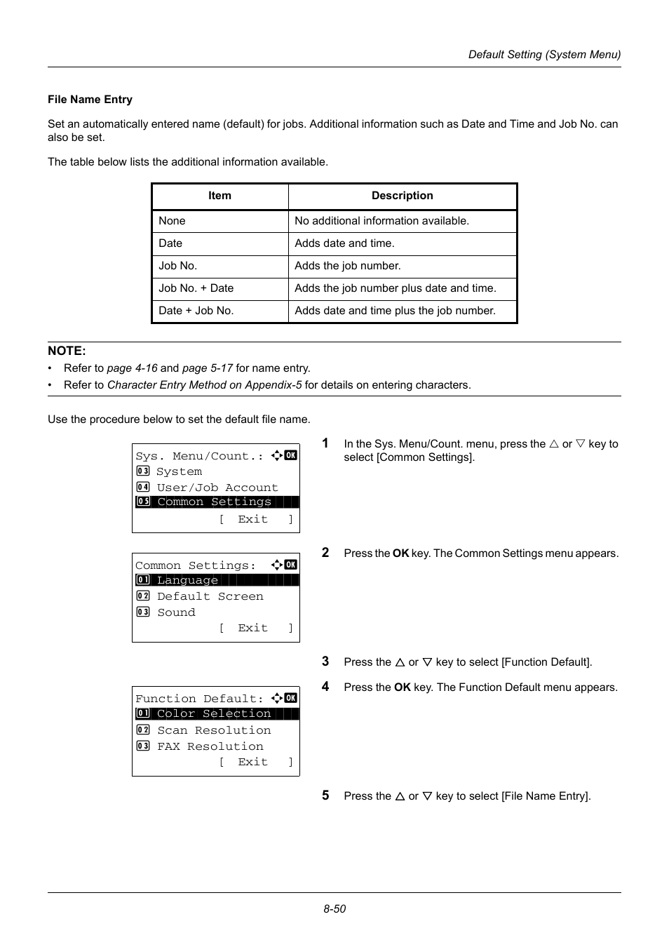 TA Triumph-Adler DC 6140L User Manual | Page 246 / 446